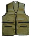 Жилет рыболовный разгрузочный цв. Хаки р.52
