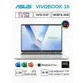 Ноутбук ASUS VIVOBOOK16 ,16, IPS, 144Гц , Ryzen AI 7 H 260, RAM 16 ГБ, SSD 1TБ, Windows 11 pro + Office 365