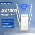 Wavlink AERIAL D6X WiFi Signal Amplifier, AX3000 Wireless Signal Stabilizer, Wall-Penetrating Extension Relay, WiFi 6 Gigabit Signal Booster, 5G Dual-Band