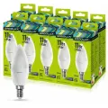 Лампа светодиодная свеча 11Вт C35 E14 6500K 220В ERGOLUX LED - 10 шт!