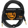 Кабель mono jack - mono jack ROCKDALE IC070-5M (5 м), черный