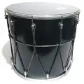 BK-13Glv Барабан кавказский 13 с веревкой, 31х33см, цвет — черный, Мастерская Бехтеревых