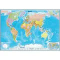 Карта настенная Мир политическая 1:15млн, 2,33х1,58м