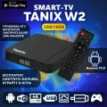 Прошитая смарт ТВ приставка для телевизора Tanix W2 на SlimBOX/Smart TV/Android 11/WI-FI 2.4&5G