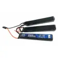 АКБ BlueMax 11.1V Lipo 3000 mAh 20C трехлепестковый 17х19х130 мм