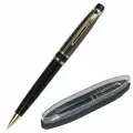 Ручка шариковая подарочная Brauberg Sonata (0.5мм, синяя, корпус золотистый с черным) (143483), 36шт.