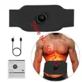 Новый тренировочный пояс для брюшного пресса стимулятор мышц фитнес вибрационные ремни для похудения потеря веса унисекс