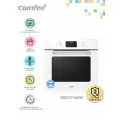 Встраиваемый электрический духовой шкаф Comfee CBO721AGW, ширина 60 см, глубина 50 см, съемная дверца, 67 л, LED дисплей