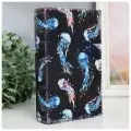 Шкатулка книга-сейф «Медузы», дерево, искусственная кожа, 21×13×5 см