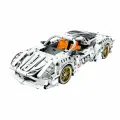 Конструктор Гоночный автомобиль Пулл бэк 437 деталей