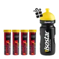 Изотоник Isostar Powertabs Клюква (10 таблеток по 12 г), 4 шт, бутылка в подарок