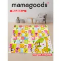 Детский коврик для ползания складной двухсторонний игровой термоковрик Mamagoods 150 х 200 Животные и жираф