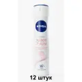 Nivea Антиперспирант спрей Эффект пудры, 150 мл, 12 шт
