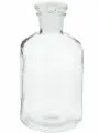 Склянка для реактивов узкогорлая с пришлифованной пробкой (светлое стекло), 250 мл