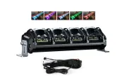 Светодиодная фара комбинированного света AURORA 254 мм 124W LED (серия RGB)