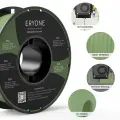 PLA пластик (филамент) для 3д принтера Eryone Матовый Оливковый 1,75 мм 1 кг
