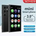 Мини смартфон Soyes S23pro черный, ике SIM картасы булган супер мини смартфон, хтер 2 ГБ + 16 ГБ (рус теле ярдм ит)