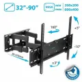 Кронштейн на стену Kromax PIXIS-XL-2, черный