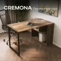 Стол письменный для школьника Cremona Дуб Хантон. Письменный стол с ящиками, с полками, компьютерный стол угловой.