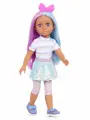 GLITTER GIRLS Кукла 35 см Сиара с фиолетово-голубыми волосами и аксессуарами для волос