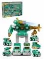 Робот-конструктор Defender 5 в 1 (92 детали) (свет, звук), ECXP2101A