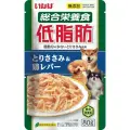Влажный корм для собак Inaba Teishibo Куриное филе с куриной печенью в желе 80г (6 штук)