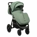 Коляска прогулочная Indigo EPICA XL AIR с сумкой 2025 зелёный