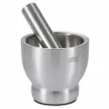 Ступка Gipfel 12,5х11,5 см с пестиком 15 см 51740 стальной