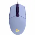 Logitech G Игровая мышь проводная G102 LIGHTSYNC Gen 2, сиреневый