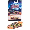 Машинка коллекционная Mattel Hot Wheels Неоновые спидеры ASST 2024 HLH72-95 MITSUBISHI ECLIPSE