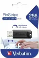 USB-накопитель PinStripe USB 3.2 Gen 1 256 ГБ черный