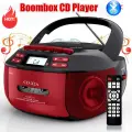 Портативный кассетный проигрыватель CD BT-X2, с Bluetooth, USB, AM/FM