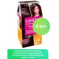 L'Oreal Paris Casting Creme Gloss стойкая краска-уход для волос, 4102 Холодный каштан - 6 шт