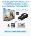 Медиаплеер-ресивер WiFi HDMI AnyCAST / Модуль wi-fi беспроводной/ ТВ-адаптер