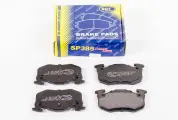 Колодки тормозные задние для Citroen Xsara (1997-2005), Peugeot 206, 306, Renault Megane I, Clio (I-II) комплект 4 шт. арт SP385