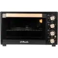 Духовка электрическая настольная, 40 л, Независимая регулировка температуры Верхнего и Нижнего ТЭНов, Конвекция, Автоотключение по таймеру, il Monte EO-4012