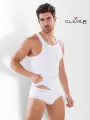 Майка CLEVER MASCULINE UNDERWEAR, 1 шт., размер S, белый