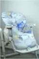 Чехол на стульчик для кормления Универсальный Космос светло-серый
