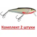 Воблер AQUA BUBA 95mm, цвет 023 (классика, плотва), 2 штуки