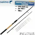 Удилище фидерное Salmo Sniper MULTI BOAT FEEDER 150 2.10/2.40, арт. 4115-210-240 / компактный, для лодки