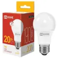Лампа светодиодная LED-A60-VC 20Вт 230В Е27 3000К 1900Лм IN HOME (10шт)