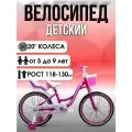 Велосипед детский MAXSTAR 20 Lady Розовый/Белый, под рост 118-130 см