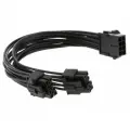 Переходник для кабеля питания CPU с 8pin на 2х8 pin (4+4 pin)