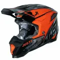 Шлем кроссовый JUST1 J40 (оранжевый, XL)