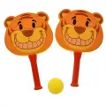 Набор ракетки детские Тигренок объемн. EVA, мяч в сетке арт.1773727
