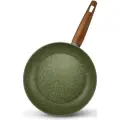 Сковорода Tvs NATURA INDUCTION 30 см, индукция, зеленый, BS279303310601