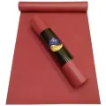 Коврик для йоги RamaYoga Yin-Yang Studio, бордо, 175*60*0,45см