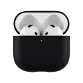 Чехол Ubear для AirPods 4, Touch Pro Case, 1,2 мм, PC+силикон, усиленный, черный