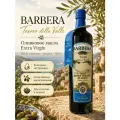Оливковое масло Extra Virgin Barbera нерафинированное для салата, Италия, 750 мл