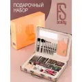 Подарочный набор FS Beauty с декоративной косметикой для макияжа в бьюти бокс Orchid Peach